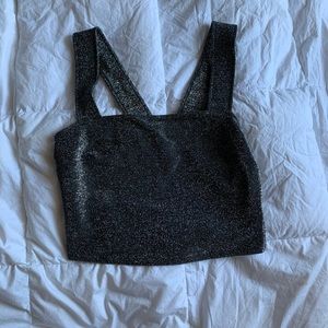 🌷3 for $25🌷Black Sparkly tank top